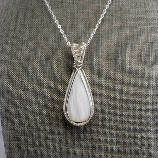 Scolecite Pendant