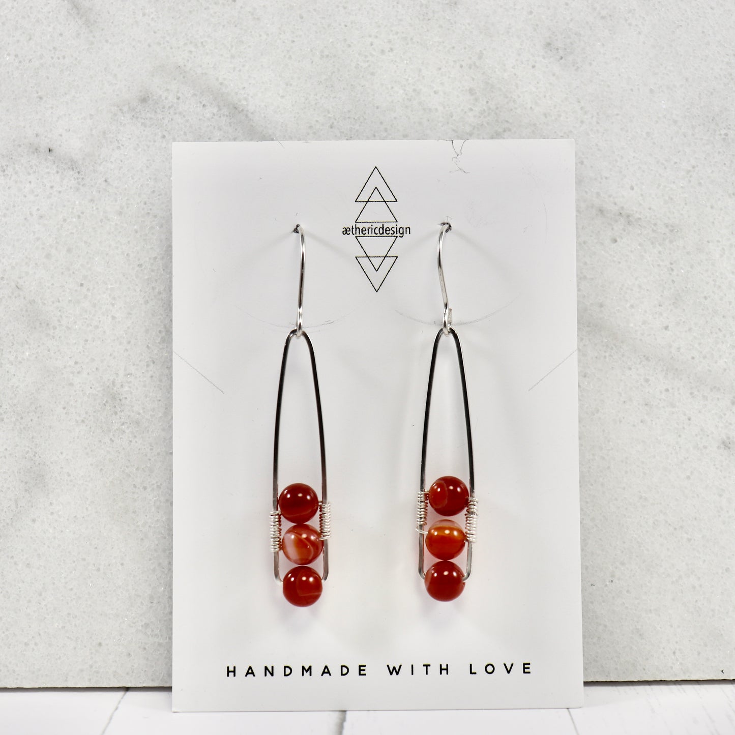 Carnelian Earrings